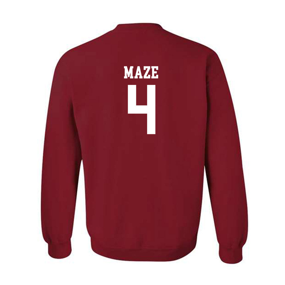 Alabama - Football Alumni : Marquis Maze - Crewneck Sweatshirt Generic Shersey T-Shirts, Hoodie | PureTeeCo.com (Image 2)