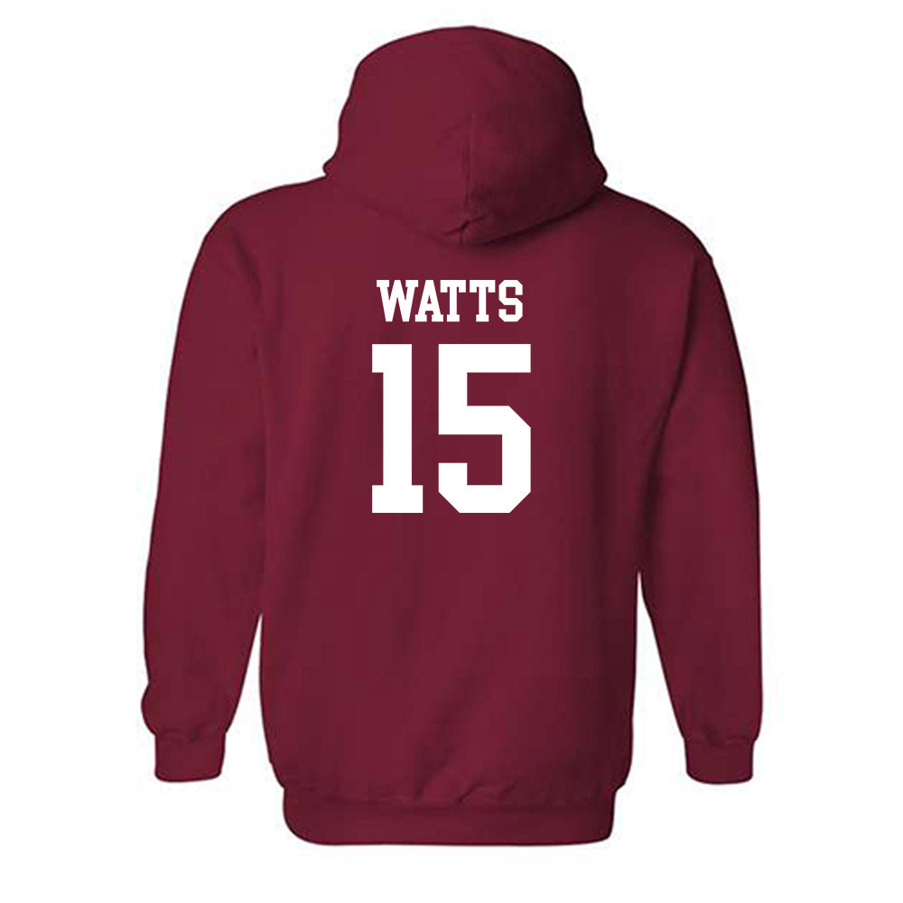Alabama - Football Alumni : William Watts - Hooded Sweatshirt Generic Shersey T-Shirts, Hoodie | PureTeeCo.com (Image 2)
