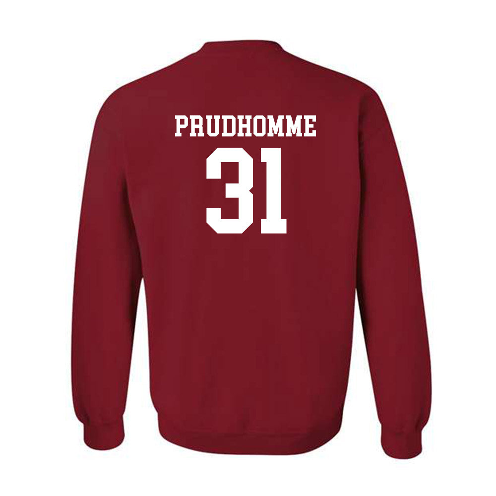 Alabama - Football Alumni : Mark Prudhomme - Crewneck Sweatshirt Generic Shersey T-Shirts, Hoodie | PureTeeCo.com (Image 2)