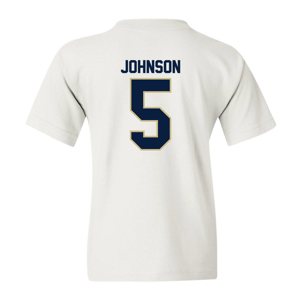 Akron - NCAA Men's Basketball : Tavari Johnson - Classic Fashion Shersey Youth T-Shirt Style002 Hoodie, Sweatshirt (Image 2)