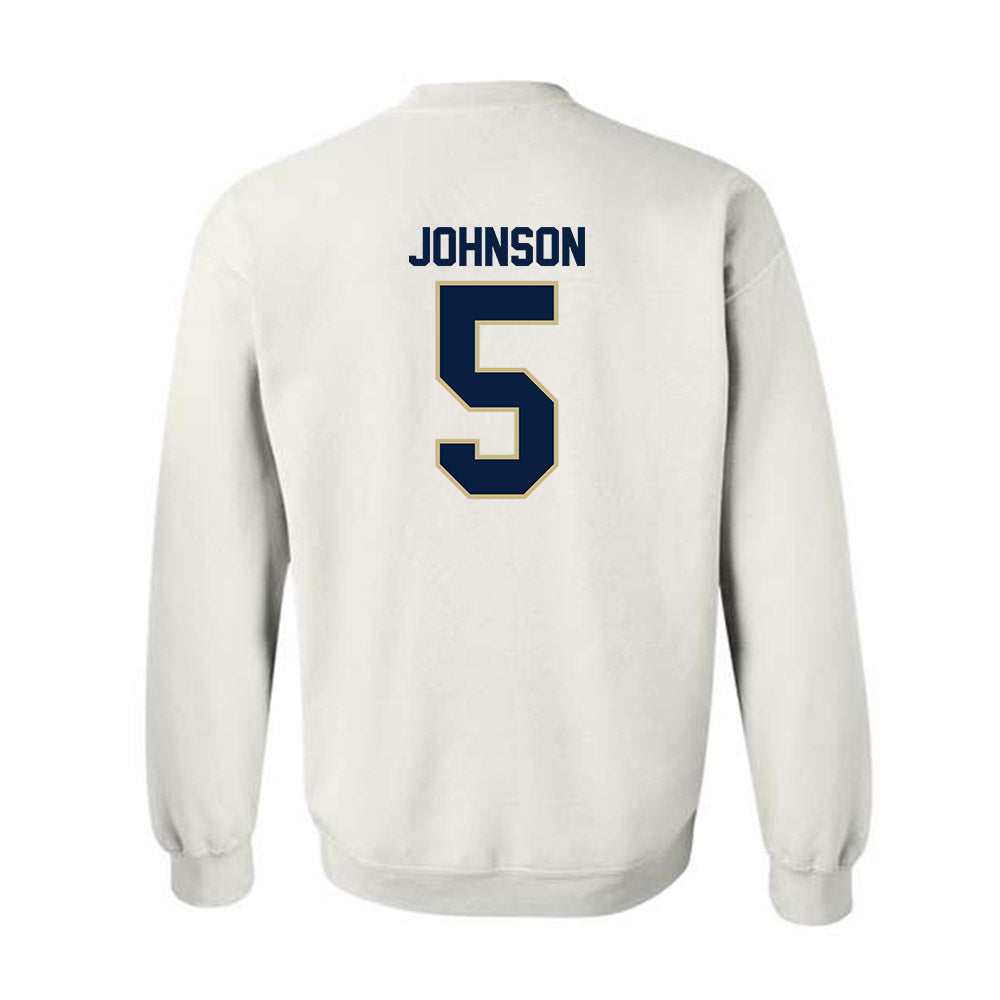 Akron - NCAA Men's Basketball : Tavari Johnson - Classic Fashion Shersey Crewneck Sweatshirt Style001 T-Shirts,... (Image 2)