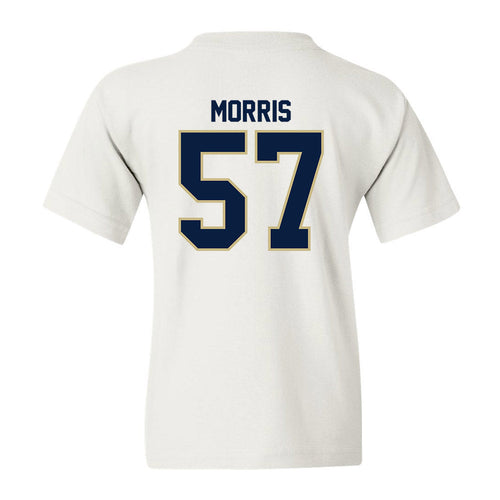 Akron - NCAA Football : Delvin Morris - Classic Fashion Shersey Youth T-Shirt Style001 Hoodie, Sweatshirt (Image 2)