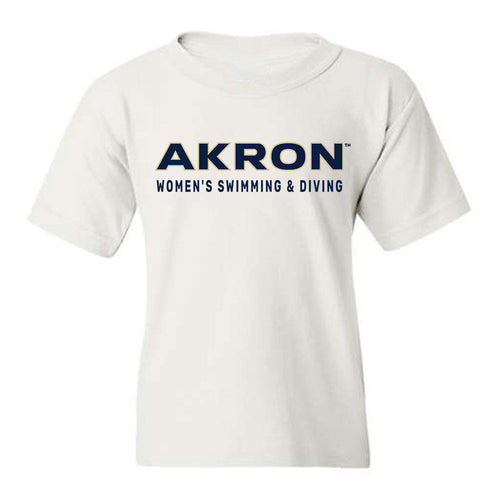 Akron - NCAA Women's Swimming & Diving : Alanis Santiago - Classic Fashion Shersey Youth T-Shirt Style002... (Image 1)