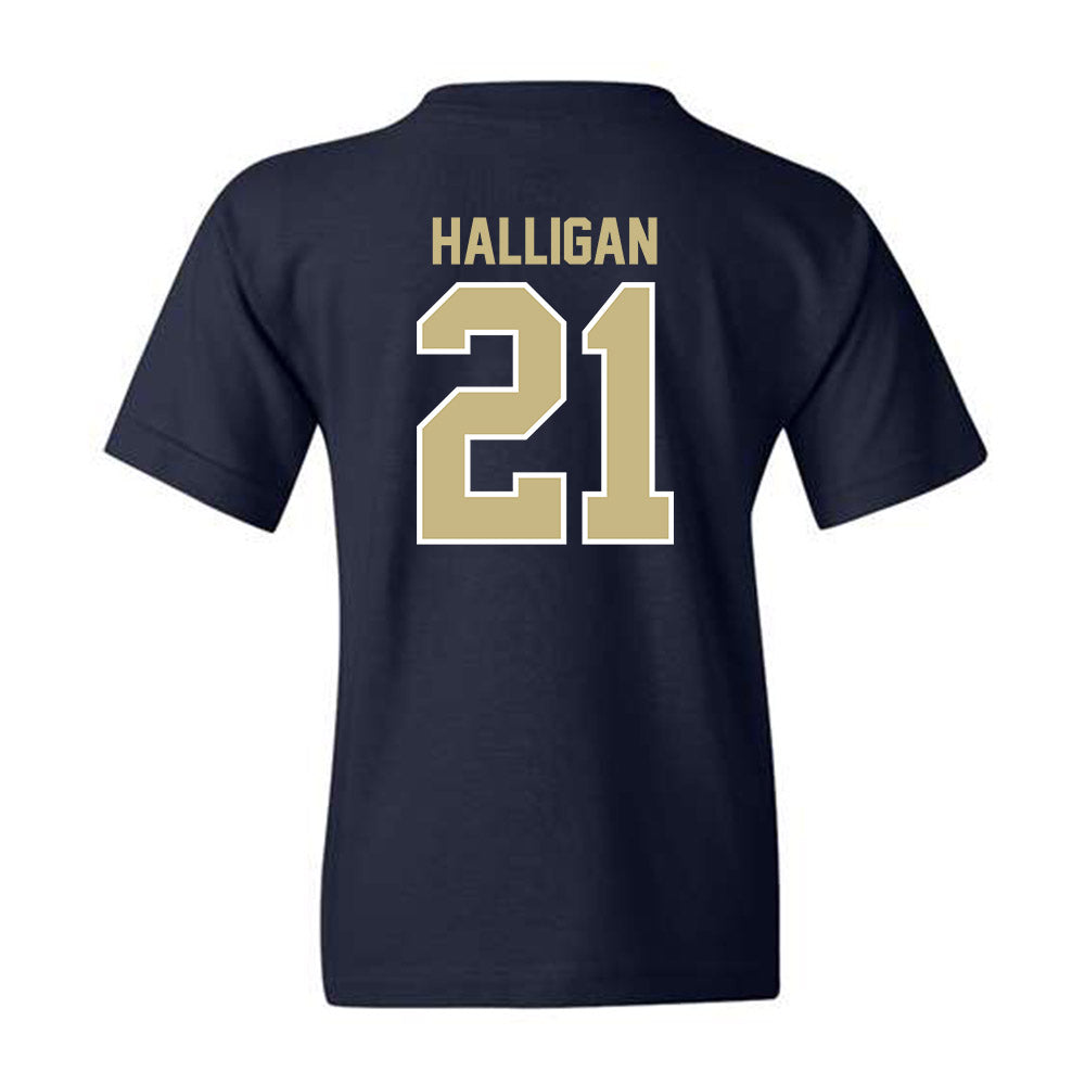 Akron - NCAA Men's Basketball : Zachary Halligan - Classic Shersey Youth T-Shirt Hoodie, Sweatshirt | PureTeeCo.com (Image 2)