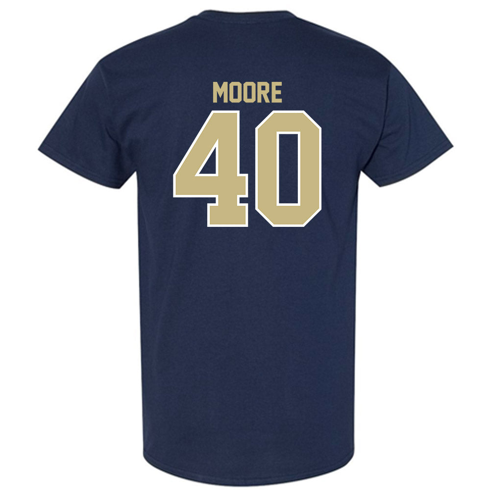 Akron - NCAA Baseball : David Moore - Classic Shersey T-Shirt Hoodie, Sweatshirt | PureTeeCo.com (Image 2)