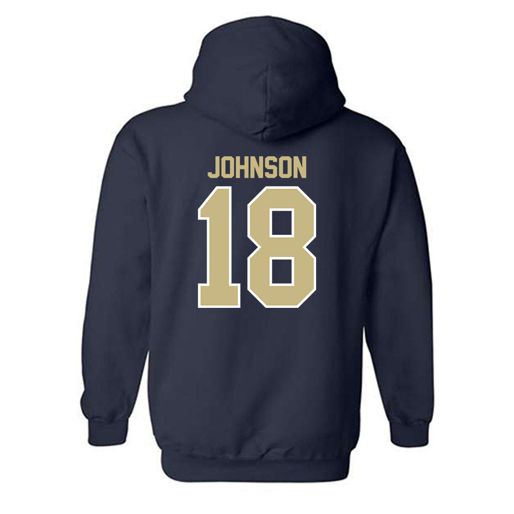 Akron - NCAA Football : DiMarco Johnson - Classic Shersey Hooded Sweatshirt Style001 T-Shirts, Hoodie (Image 2)