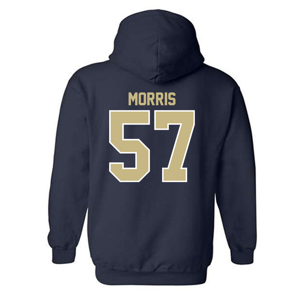 Akron - NCAA Football : Delvin Morris - Classic Shersey Hooded Sweatshirt T-Shirts, Hoodie | PureTeeCo.com (Image 2)