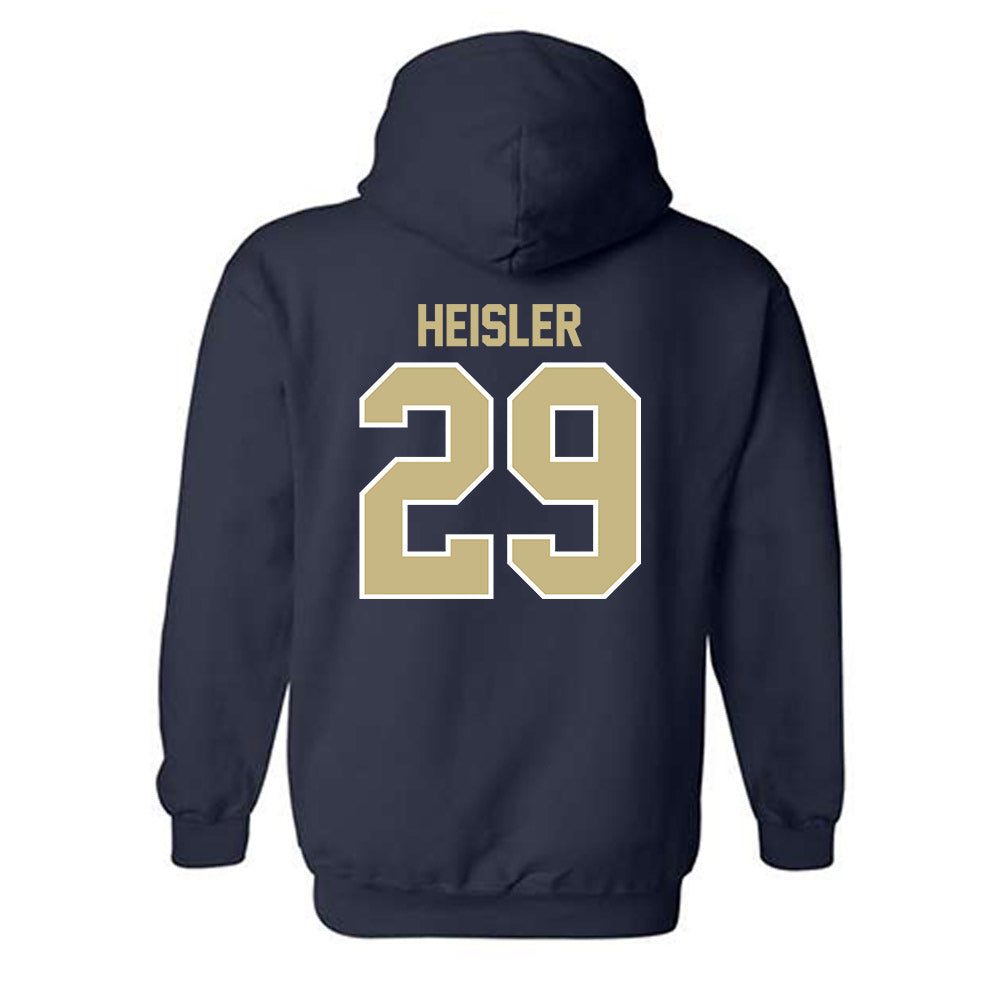 Akron - NCAA Baseball : Will Heisler - Classic Shersey Hooded Sweatshirt Style001 T-Shirts, Hoodie | PureTeeCo.com (Image 2)