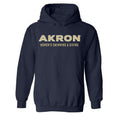 Akron - NCAA Women's Swimming & Diving : Alanis Santiago - Classic Shersey Hooded Sweatshirt T-Shirts, Hoodie (Image 1)