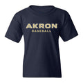 Akron - NCAA Baseball : Jack Kelley - Classic Shersey Youth T-Shirt Hoodie, Sweatshirt | PureTeeCo.com (Image 1)
