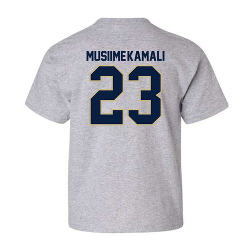 Akron - NCAA Men's Basketball : Marvin Musiime-Kamali - Youth T-Shirt Hoodie, Sweatshirt | PureTeeCo.com (Image 2)