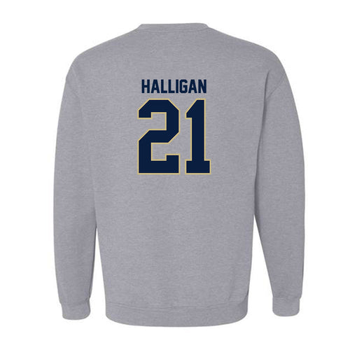 Akron - NCAA Men's Basketball : Zachary Halligan - Crewneck Sweatshirt Style003 T-Shirts, Hoodie | PureTeeCo.com (Image 2)