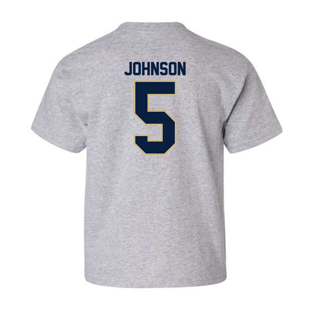 Akron - NCAA Men's Basketball : Tavari Johnson - Classic Fashion Shersey Youth T-Shirt Style001 Hoodie, Sweatshirt (Image 2)