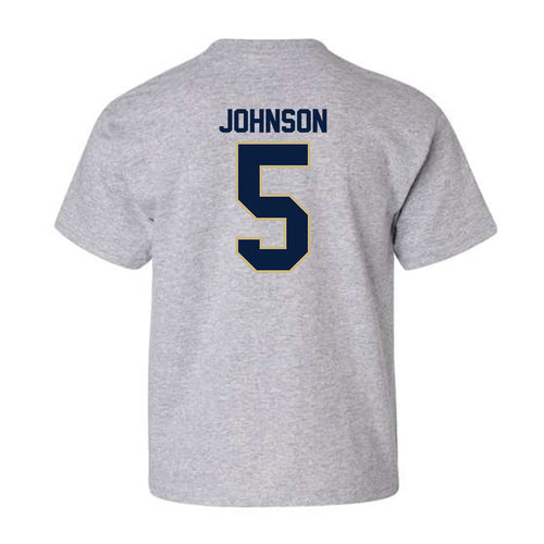 Akron - NCAA Men's Basketball : Tavari Johnson - Classic Fashion Shersey Youth T-Shirt Style001 Hoodie, Sweatshirt (Image 2)