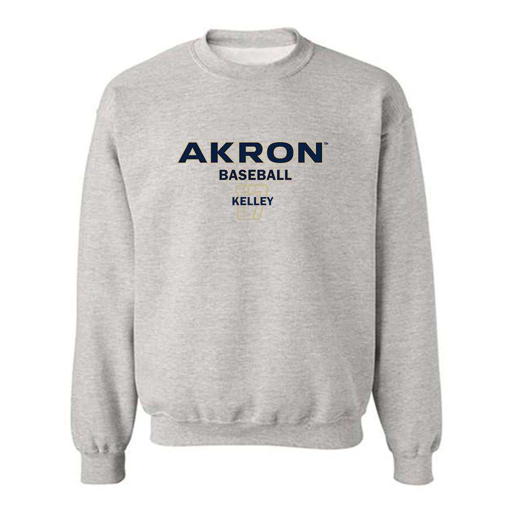Akron - NCAA Baseball : Jack Kelley - Classic Fashion Shersey Crewneck Sweatshirt Style002 T-Shirts, Hoodie | PureTeeCo.com