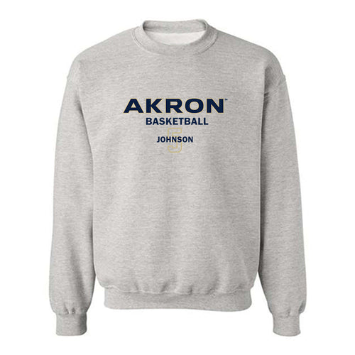 Akron - NCAA Men's Basketball : Tavari Johnson - Classic Fashion Shersey Crewneck Sweatshirt Style002 T-Shirts, Hoodie