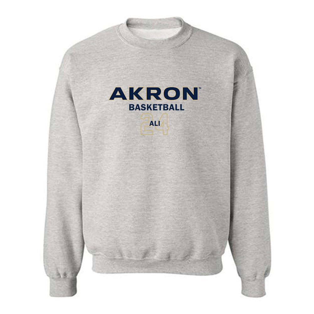 Akron - NCAA Men's Basketball : Ali Ali - Crewneck Sweatshirt Classic Fashion Shersey T-Shirts, Hoodie | PureTeeCo.com