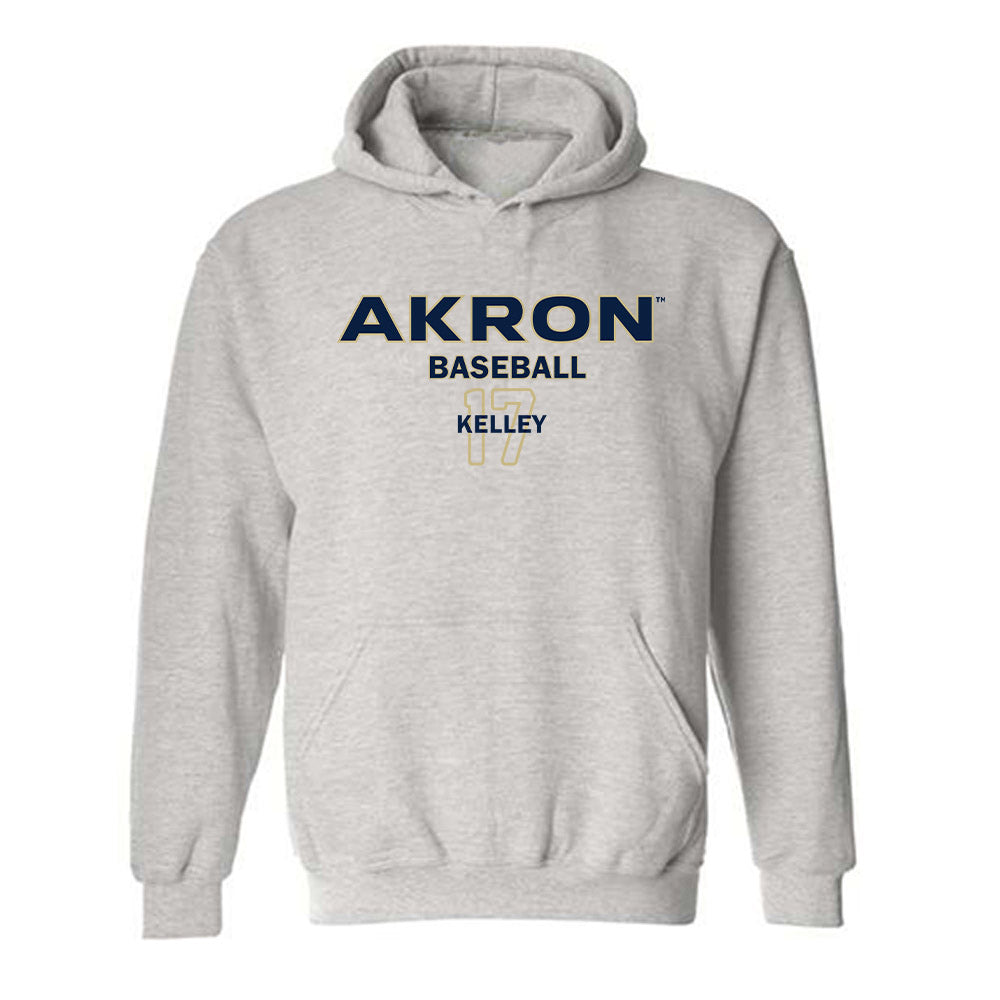 Akron - NCAA Baseball : Jack Kelley - Classic Fashion Shersey Hooded Sweatshirt Style002 T-Shirts, Hoodie | PureTeeCo.com