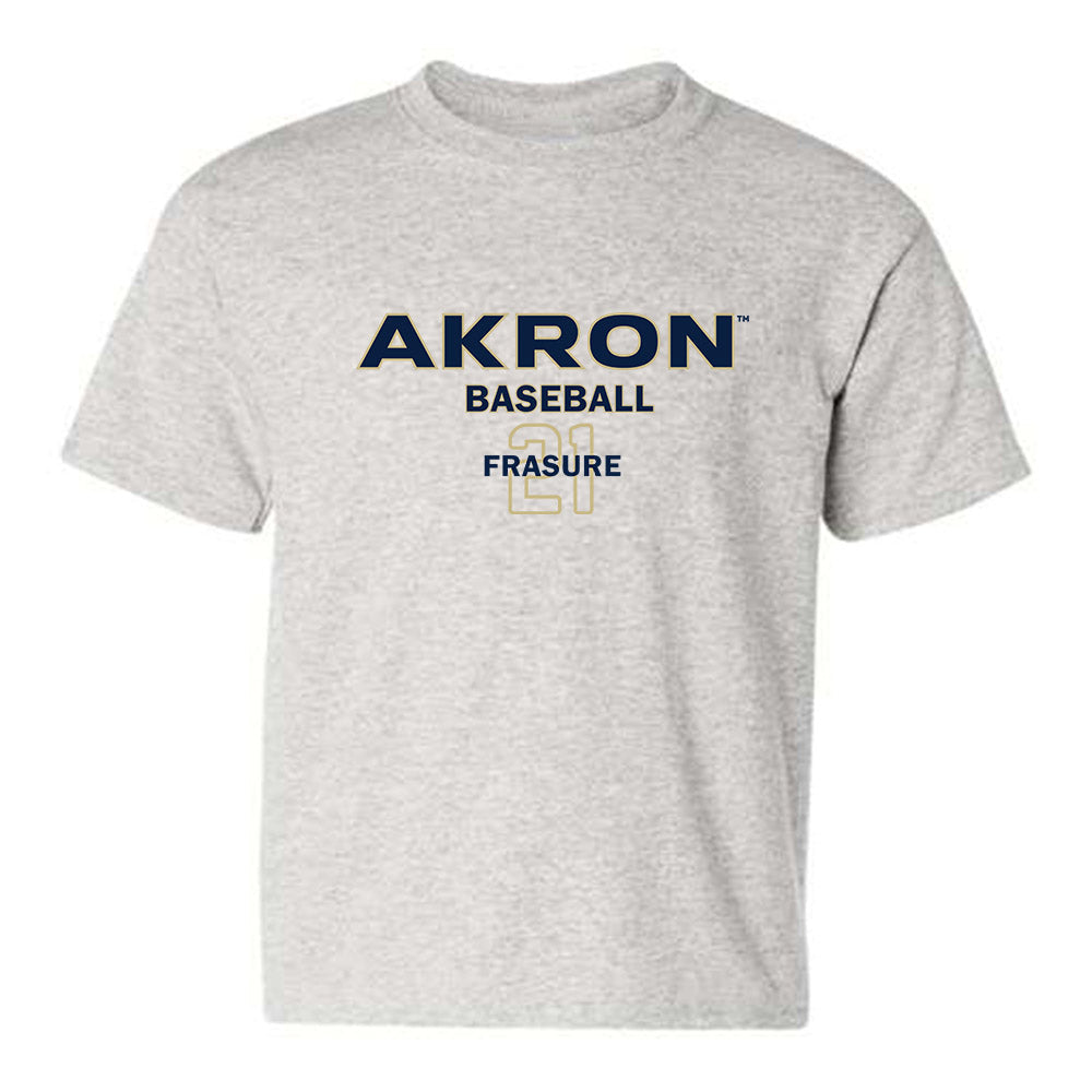 Akron - NCAA Baseball : Jackson Frasure - Classic Fashion Shersey Youth T-Shirt Style001 Hoodie, Sweatshirt | PureTeeCo.com