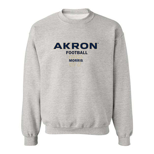 Akron - NCAA Football : Delvin Morris - Classic Fashion Shersey Crewneck Sweatshirt T-Shirts, Hoodie | PureTeeCo.com