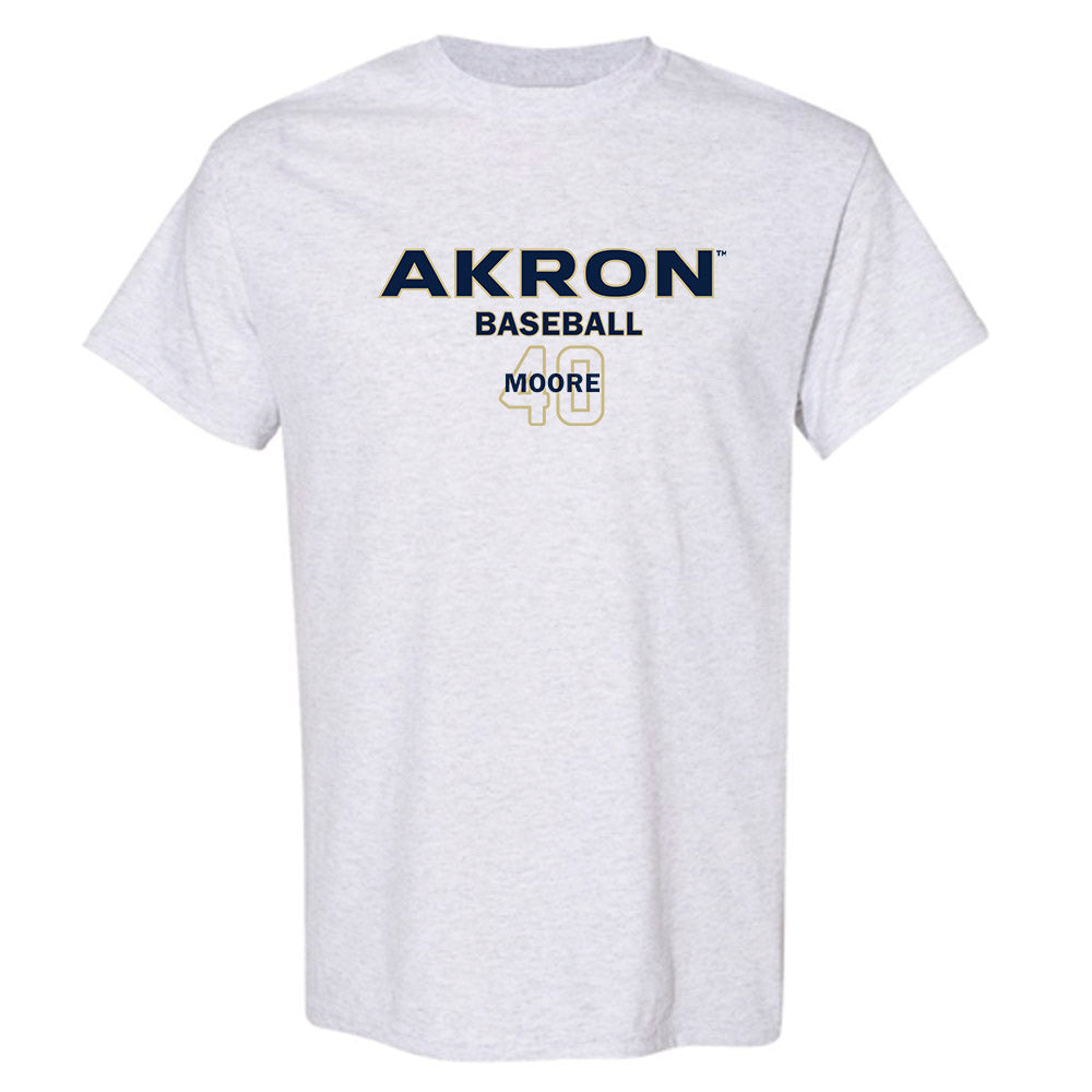 Akron - NCAA Baseball : David Moore - Classic Fashion Shersey T-Shirt Hoodie, Sweatshirt | PureTeeCo.com