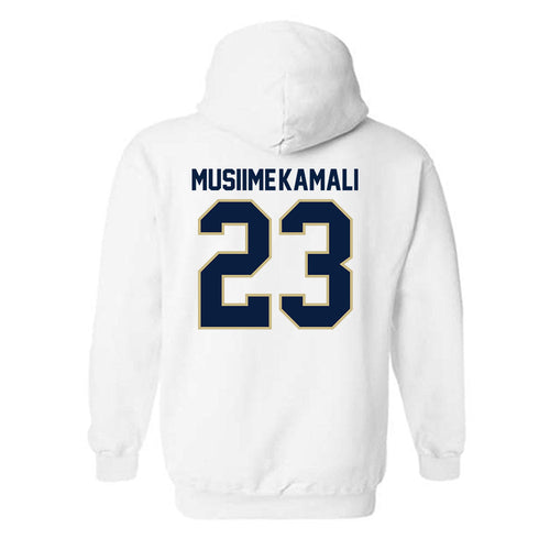 Akron - NCAA Men's Basketball : Marvin Musiime-Kamali - Hooded Sweatshirt Style001 T-Shirts, Hoodie | PureTeeCo.com (Image 2)