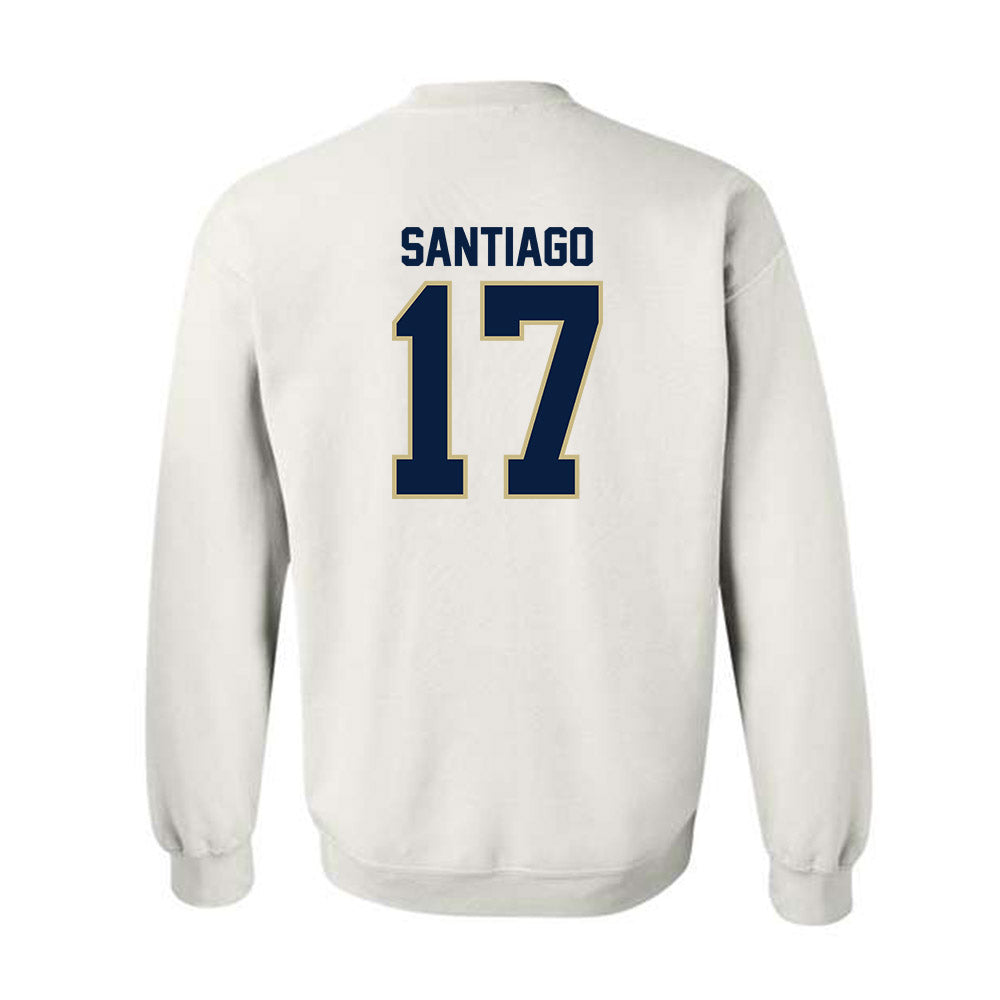 Akron - NCAA Women's Swimming & Diving : Alanis Santiago - Classic Shersey Crewneck Sweatshirt Style001... (Image 2)