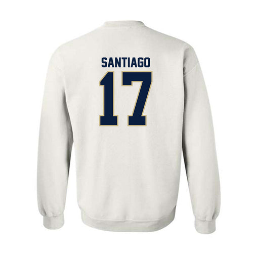 Akron - NCAA Women's Swimming & Diving : Alanis Santiago - Classic Shersey Crewneck Sweatshirt Style001... (Image 2)