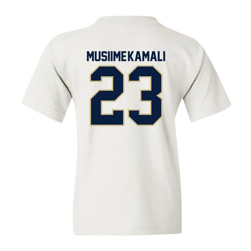 Akron - NCAA Men's Basketball : Marvin Musiime-Kamali - Youth T-Shirt Style002 Hoodie, Sweatshirt | PureTeeCo.com (Image 2)