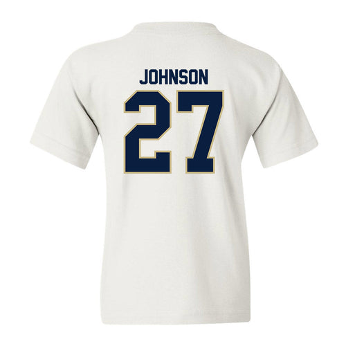 Akron - NCAA Football : Keyveon Johnson - Classic Shersey Youth T-Shirt Style001 Hoodie, Sweatshirt | PureTeeCo.com (Image 2)