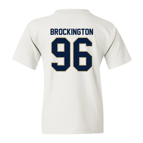 Akron - NCAA Football : Zy Brockington - Classic Shersey Youth T-Shirt Style003 Hoodie, Sweatshirt | PureTeeCo.com (Image 2)