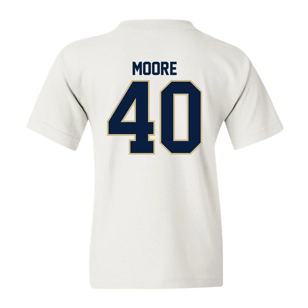 Akron - NCAA Baseball : David Moore - Classic Shersey Youth T-Shirt Style001 Hoodie, Sweatshirt | PureTeeCo.com (Image 2)