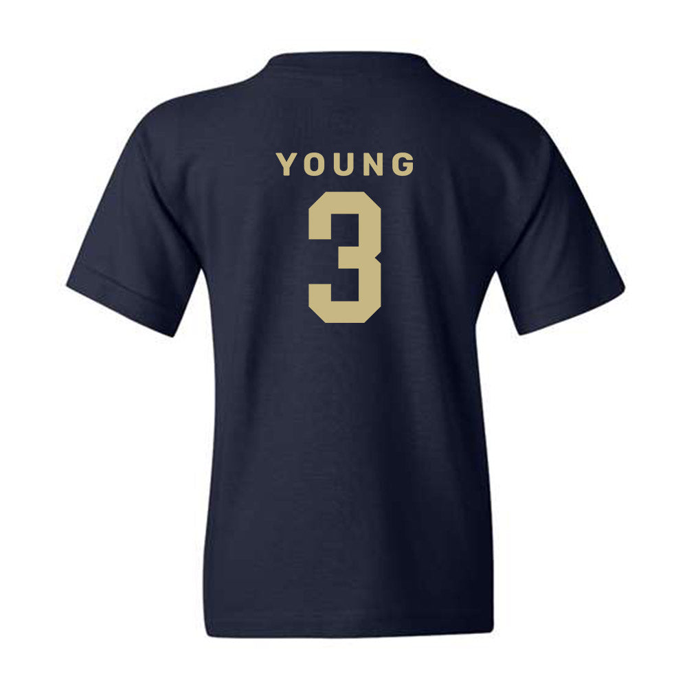Akron - NCAA Men's Basketball : Sharron Young - Classic Shersey Youth T-Shirt Hoodie, Sweatshirt | PureTeeCo.com (Image 2)