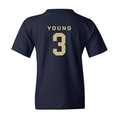 Akron - NCAA Men's Basketball : Sharron Young - Classic Shersey Youth T-Shirt Hoodie, Sweatshirt | PureTeeCo.com (Image 2)