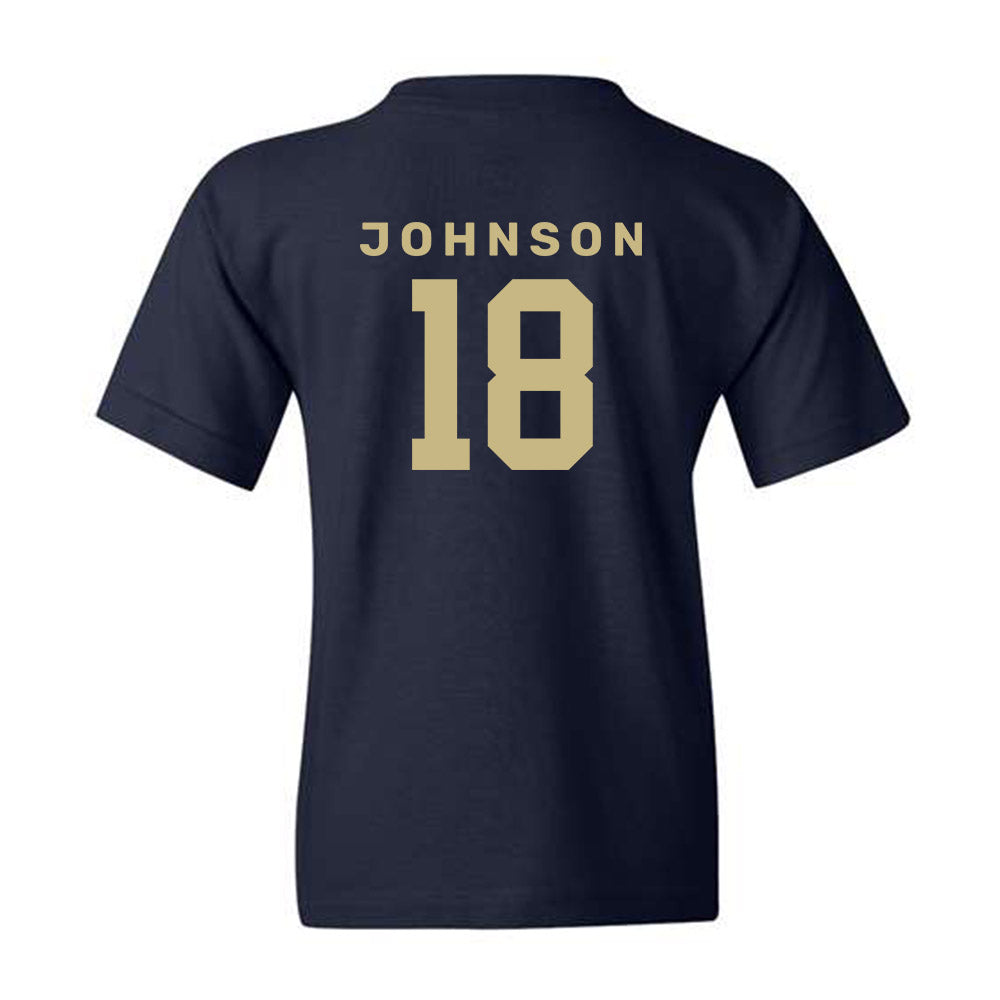 Akron - NCAA Football : DiMarco Johnson - Classic Shersey Youth T-Shirt Hoodie, Sweatshirt | PureTeeCo.com (Image 2)