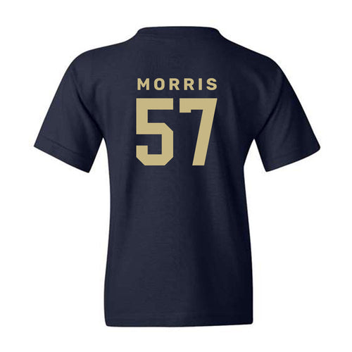 Akron - NCAA Football : Delvin Morris - Classic Shersey Youth T-Shirt Style003 Hoodie, Sweatshirt | PureTeeCo.com (Image 2)