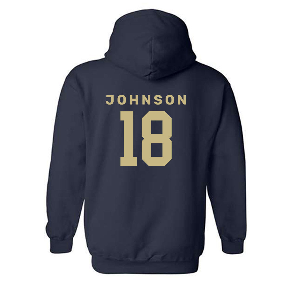 Akron - NCAA Football : DiMarco Johnson - Classic Shersey Hooded Sweatshirt Style003 T-Shirts, Hoodie (Image 2)