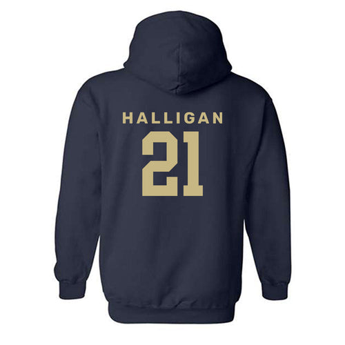 Akron - NCAA Men's Basketball : Zachary Halligan - Classic Shersey Hooded Sweatshirt Style002 T-Shirts, Hoodie (Image 2)