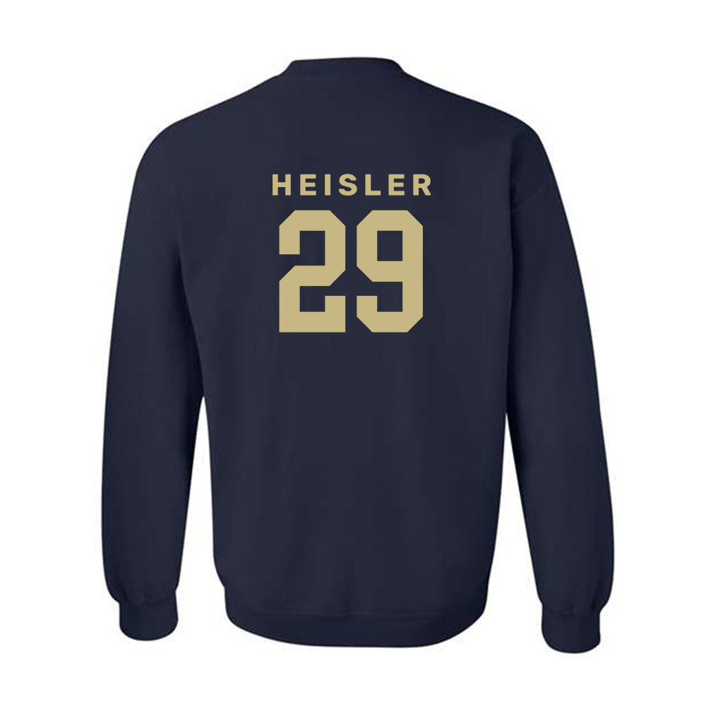 Akron - NCAA Baseball : Will Heisler - Classic Shersey Crewneck Sweatshirt T-Shirts, Hoodie | PureTeeCo.com (Image 2)