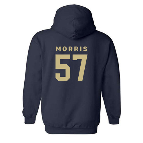 Akron - NCAA Football : Delvin Morris - Classic Shersey Hooded Sweatshirt Style001 T-Shirts, Hoodie | PureTeeCo.com (Image 2)
