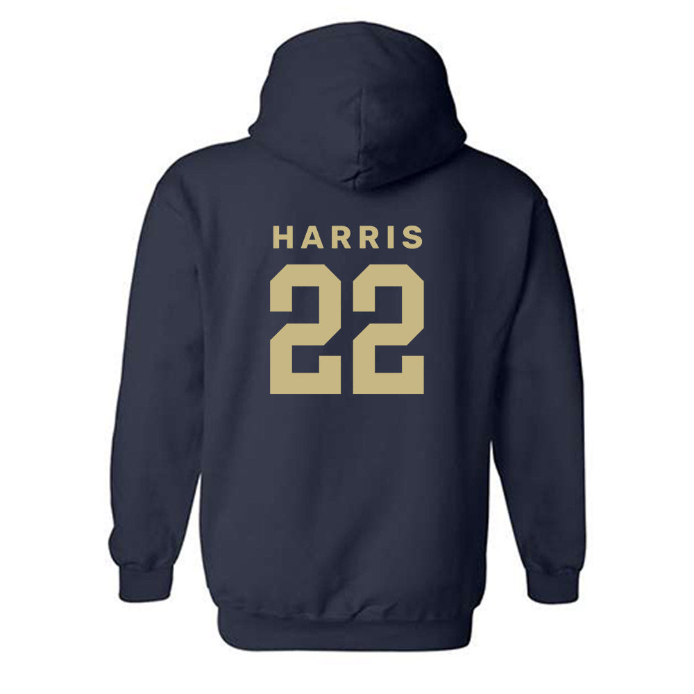 Akron - NCAA Men's Basketball : Josiah Harris - Classic Shersey Hooded Sweatshirt Style001 T-Shirts, Hoodie (Image 2)