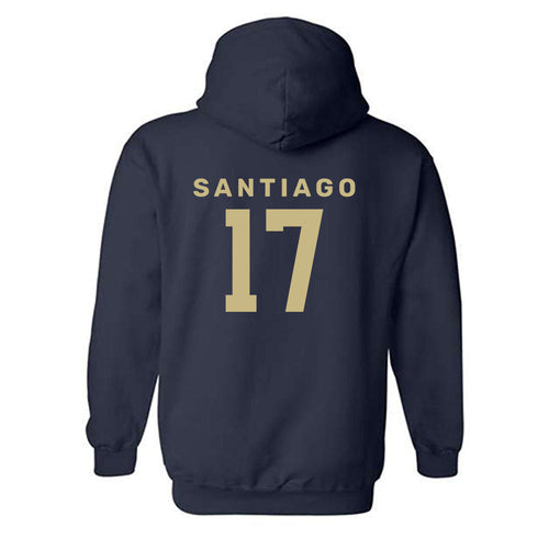 Akron - NCAA Women's Swimming & Diving : Alanis Santiago - Classic Shersey Hooded Sweatshirt Style001 T-Shirts,... (Image 2)