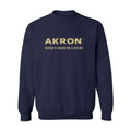 Akron - NCAA Women's Swimming & Diving : Alanis Santiago - Classic Shersey Crewneck Sweatshirt Style003... (Image 1)