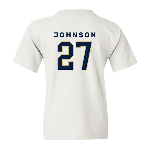 Akron - NCAA Football : Keyveon Johnson - Classic Shersey Youth T-Shirt Hoodie, Sweatshirt | PureTeeCo.com (Image 2)