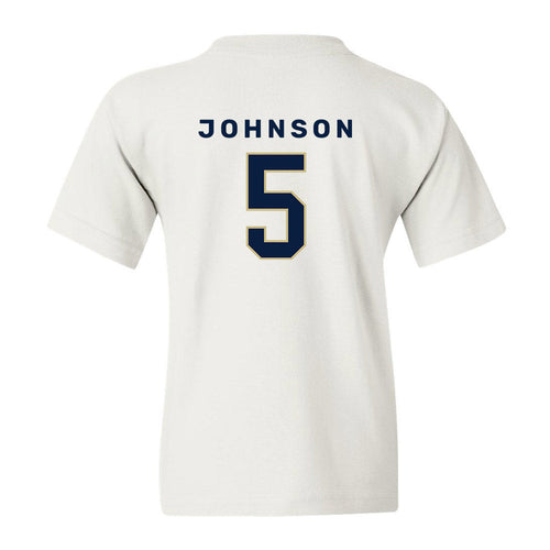 Akron - NCAA Men's Basketball : Tavari Johnson - Classic Shersey Youth T-Shirt Style002 Hoodie, Sweatshirt (Image 2)