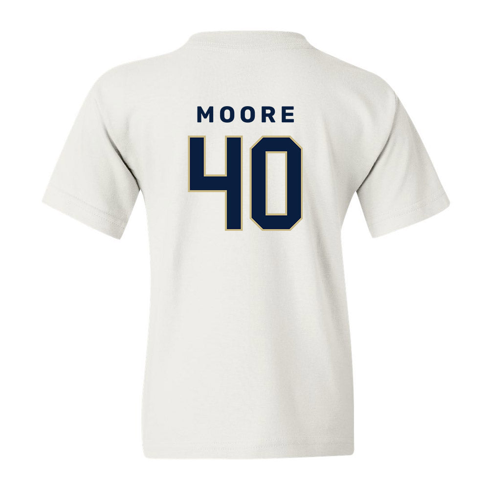 Akron - NCAA Baseball : David Moore - Classic Shersey Youth T-Shirt Style003 Hoodie, Sweatshirt | PureTeeCo.com (Image 2)