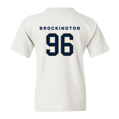 Akron - NCAA Football : Zy Brockington - Classic Shersey Youth T-Shirt Style001 Hoodie, Sweatshirt | PureTeeCo.com (Image 2)
