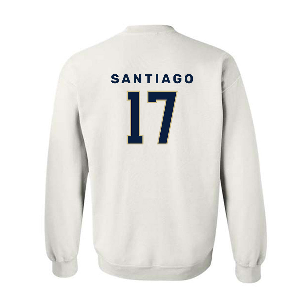 Akron - NCAA Women's Swimming & Diving : Alanis Santiago - Classic Shersey Crewneck Sweatshirt Style002... (Image 2)