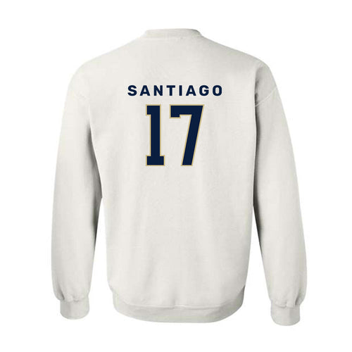 Akron - NCAA Women's Swimming & Diving : Alanis Santiago - Classic Shersey Crewneck Sweatshirt Style002... (Image 2)