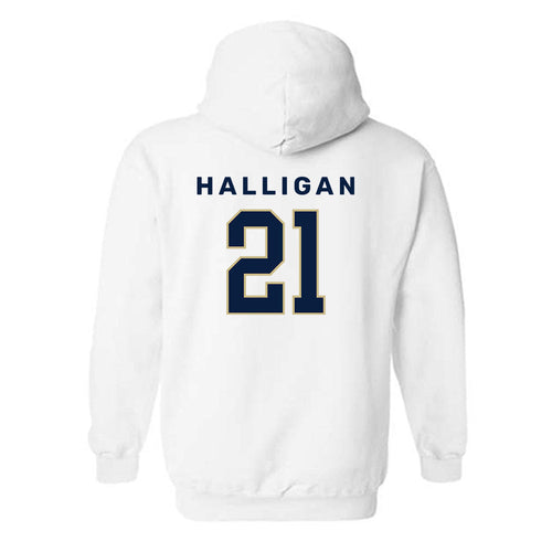 Akron - NCAA Men's Basketball : Zachary Halligan - Classic Shersey Hooded Sweatshirt Style001 T-Shirts, Hoodie (Image 2)